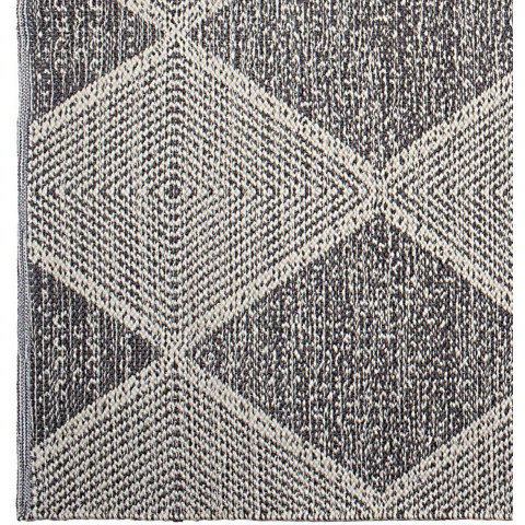 Tapis intérieur extérieur hampton gris 180 x 120 cm