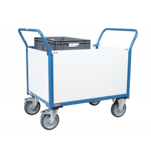 Chariot niveau constant PVC, 1200 x 800 mm, 100 kg