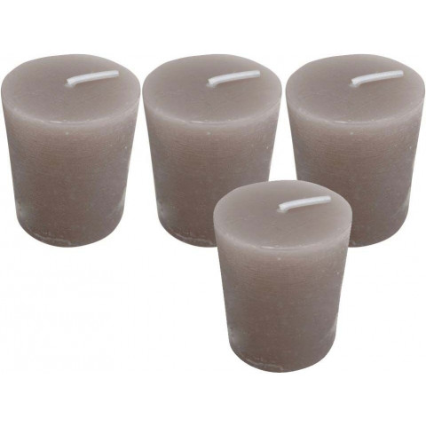 Bougies oslo (lot de 4) - Coloris au choix