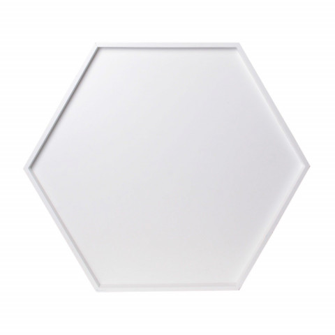 Table d'appoint hexagonale en mdf - Couleur au choix