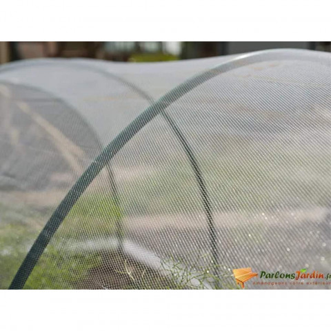 Filet anti-insectes 2x10 m transparent