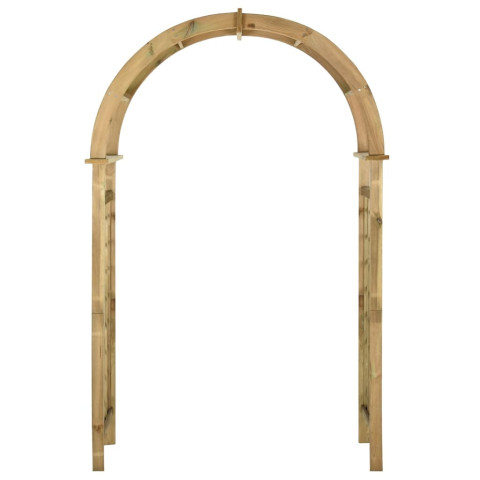 Arche avec treillis bois de pin vert imprégné