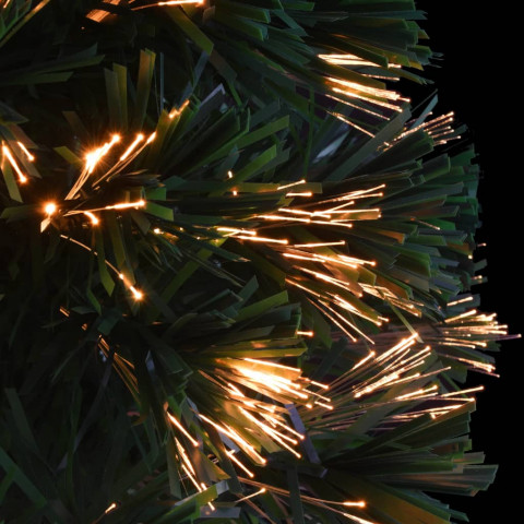  Arbre de Noël artificiel Fibre optique 64 cm Vert