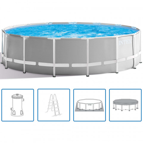 Piscine prism frame 457 x 122 cm 26726gn