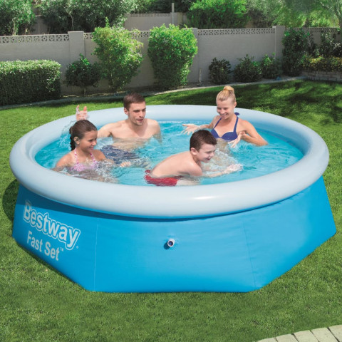 Piscine gonflable fast set rond 244 x 66 cm 57265