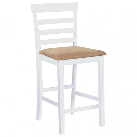 Chaises de bar 2 pcs tissu - Couleur au choix