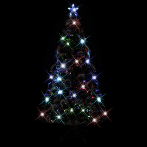 Arbre de Noël artificiel et support/LED 180 cm 220 branches