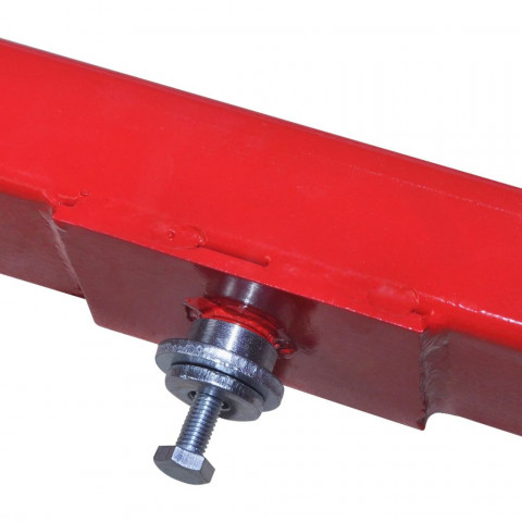 Adaptateur de traverse 2 tonnes rouge