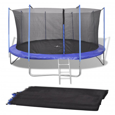 Filet de sécurité pour trampoline rond de 4,57 m
