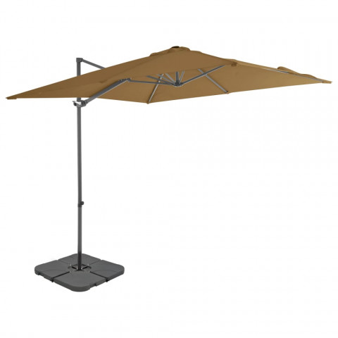 Parasol avec base portable - Couleur au choix