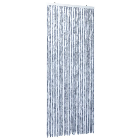 Moustiquaire argenté 90x220 cm chenille