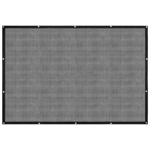 Filet de conteneur pehd 3,5 x 6 m noir