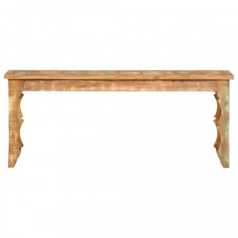 Banc 110 x 35 x 45 cm bois de récupération massif