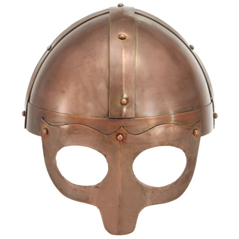 Casque de viking de réplique antique pour gn cuivre acier