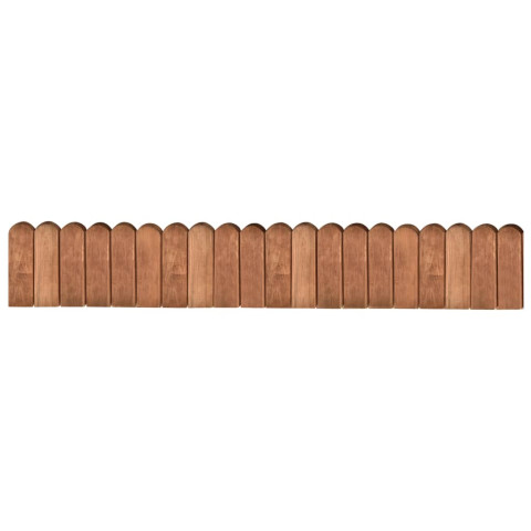 Rouleau de bordure 120 cm bois de pin imprégné –Couleur au choix