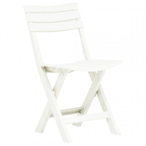 Chaises de jardin pliables 2 pcs plastique - Couleur au choix