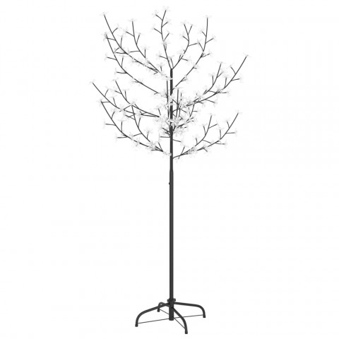 Sapin de Noël 120 LED blanc chaud Cerisier en fleurs 150 cm