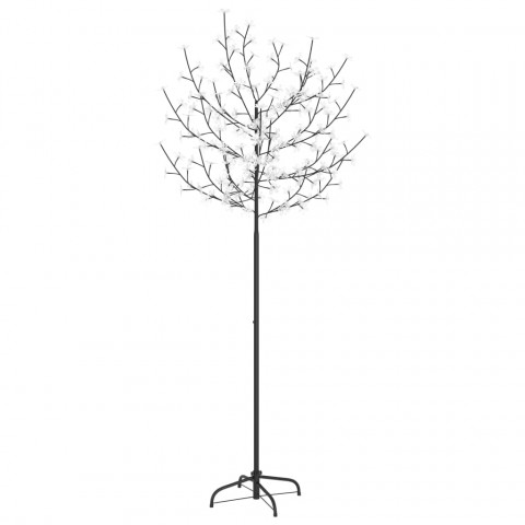 Sapin de Noël 200 LED blanc froid Cerisier en fleurs 180 cm