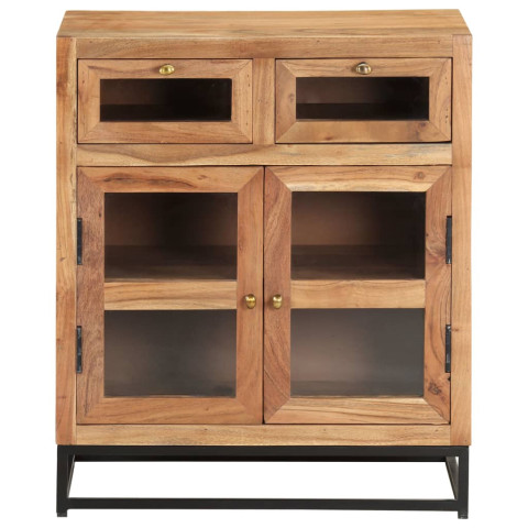 Buffet 60x35x70 cm bois d'acacia massif