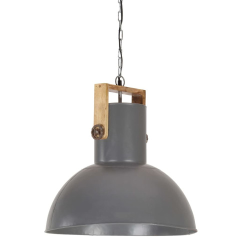 Lampe suspendue industrielle 25 w rond manguier 52 cm e27 - Couleur au choix