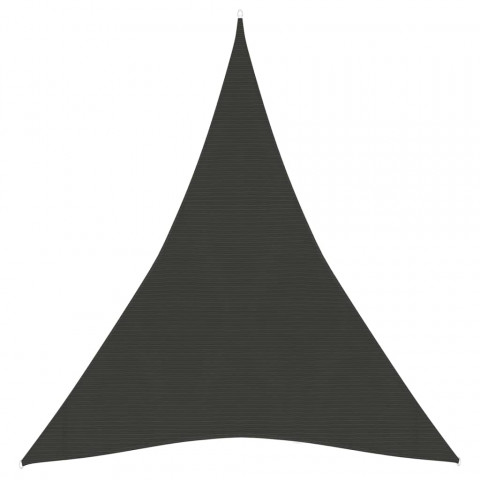 Voile d'ombrage 160 g/m² anthracite 4x5x5 m pehd