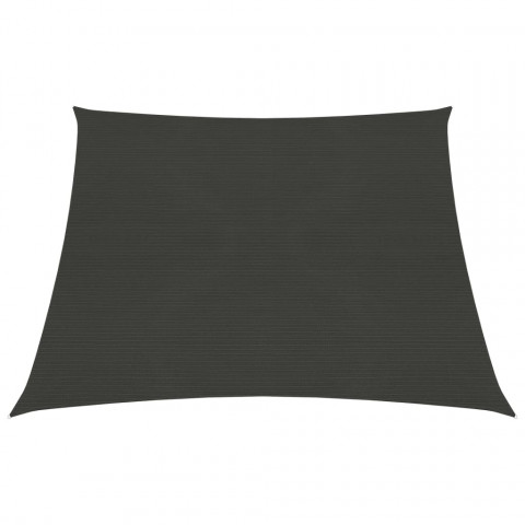 Voile d'ombrage 160 g/m² anthracite 4/5x3 m pehd