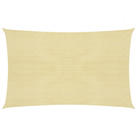 Voile d'ombrage 160 g/m² beige 2x4,5 m pehd