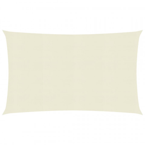 Voile d'ombrage 160 g/m² crème 2,5x5 m pehd