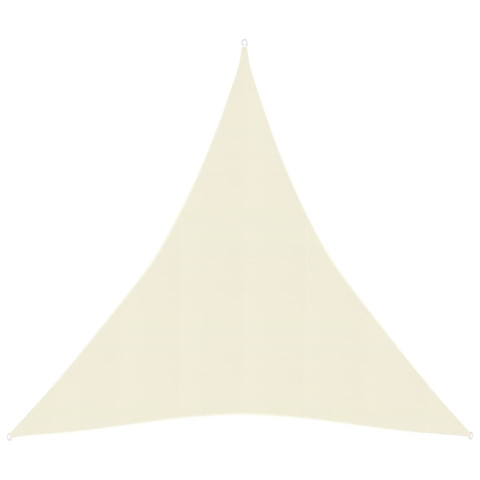 Voile toile d'ombrage parasol 160 g/m² 5 x 6 x 6 m pehd - Couleur au choix