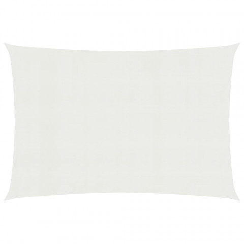 Voile d'ombrage 160 g/m² blanc 5x8 m pehd