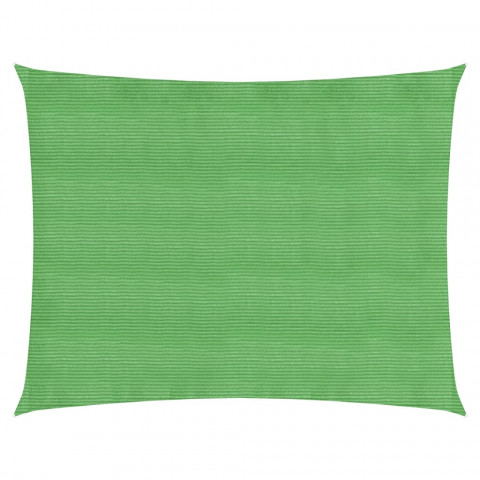 Voile d'ombrage 160 g/m² vert clair 3,5x4,5 m pehd