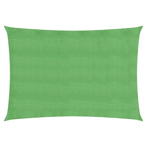 Voile d'ombrage 160 g/m² vert clair 3,5x5 m pehd