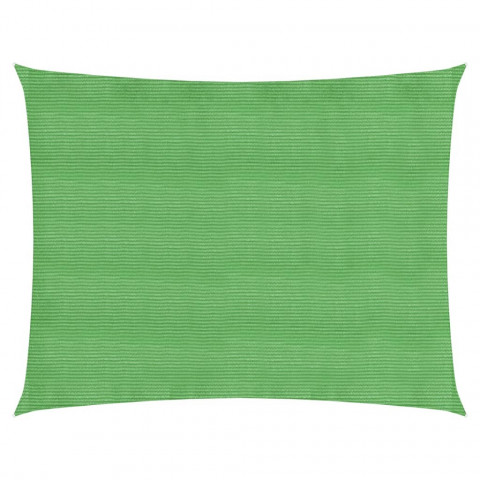 Voile d'ombrage 160 g/m² vert clair 5x6 m pehd