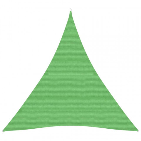 Voile d'ombrage 160 g/m² vert clair 4x5x5 m pehd