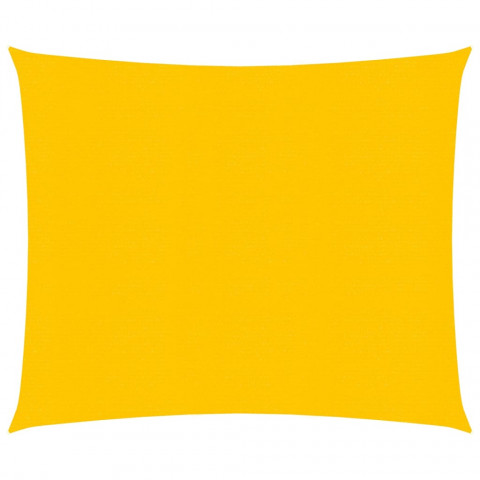 Voile d'ombrage 160 g/m² jaune 2,5x3 m pehd