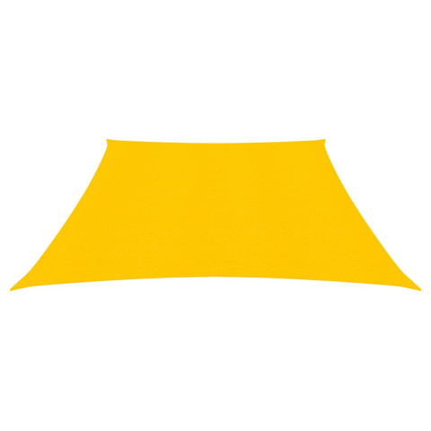 Voile d'ombrage 160 g/m² jaune 3/4x2 m pehd