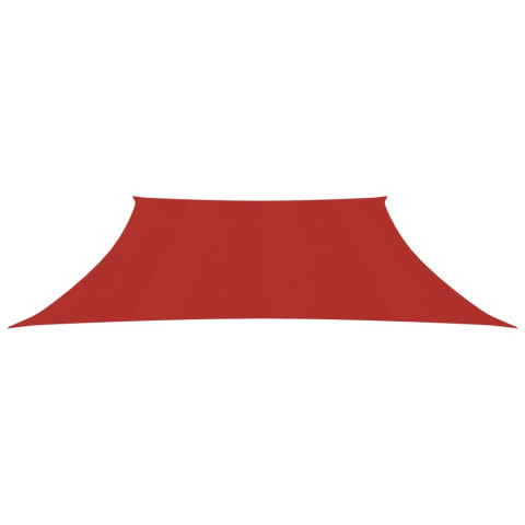 Helloshop26 - Voile toile d'ombrage parasol 160 g/m² pehd 4/5 x 3 m rouge  02_0009276 - Distriartisan