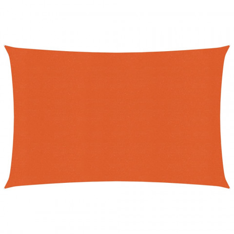 Voile d'ombrage 160 g/m² orange 2,5x4 m pehd