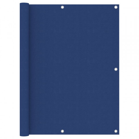Écran de balcon bleu 120x500 cm tissu oxford