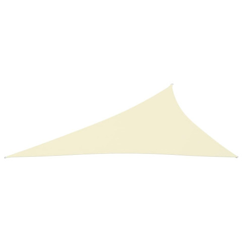 Voile toile d'ombrage parasol tissu oxford triangulaire 3 x 4 x 5 m - Couleur au choix