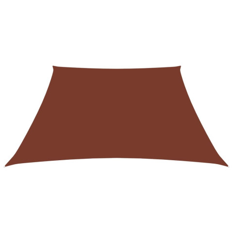 Voile toile d'ombrage parasol tissu oxford trapèze 4/5 x 4 m - Couleur au choix