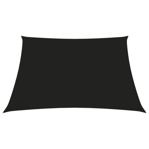 Voile toile d'ombrage parasol tissu oxford carré 7 x 7 m noir helloshop26 02_0009542
