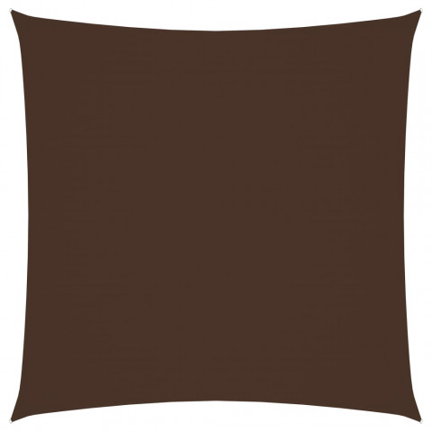 Voile de parasol tissu oxford rectangulaire 2,5x3 m marron