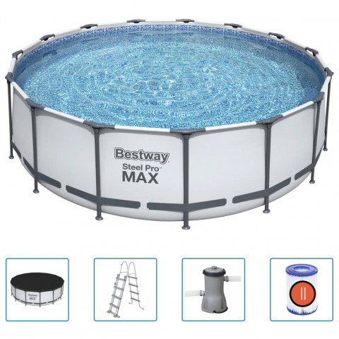 Ensemble de piscine rond 457x122 cm