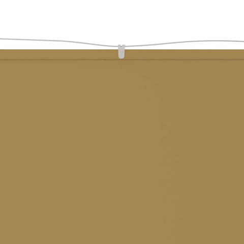 Auvent vertical 60 x 420 cm tissu oxford beige helloshop26 02_0007550