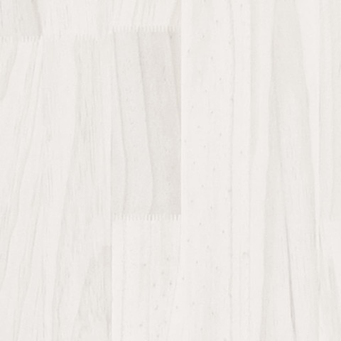 Étagère de rangement 60 x 30 x 105 cm bois de pin massif blanc 