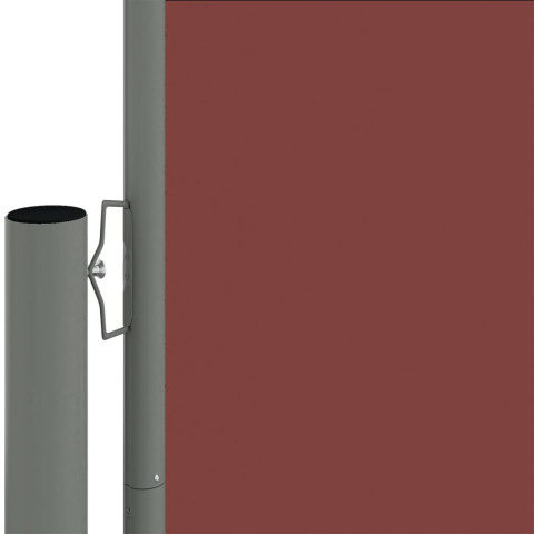 Auvent paravent store brise-vue latéral rétractable de patio jardin terrasse balcon protection visuelle écran marron 200 x 1000 cm helloshop26 02_0007419