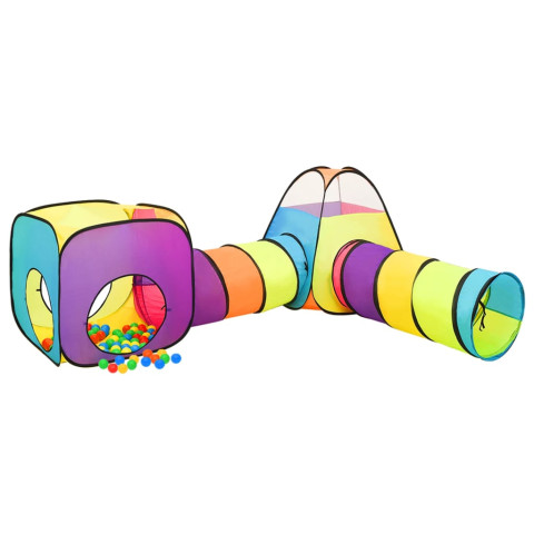 Tente de jeu pour enfants avec 250 balles multicolore