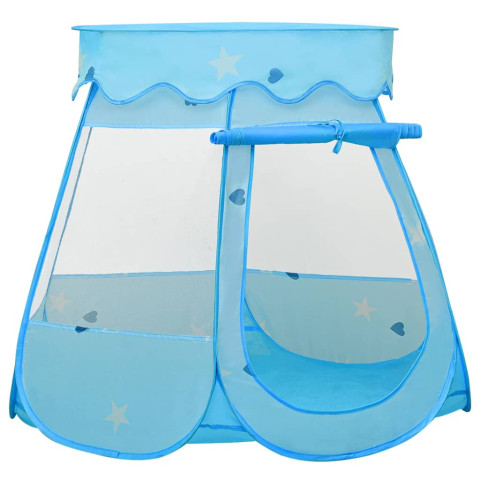 Tente de jeu pour enfants bleu 102x102x82 cm