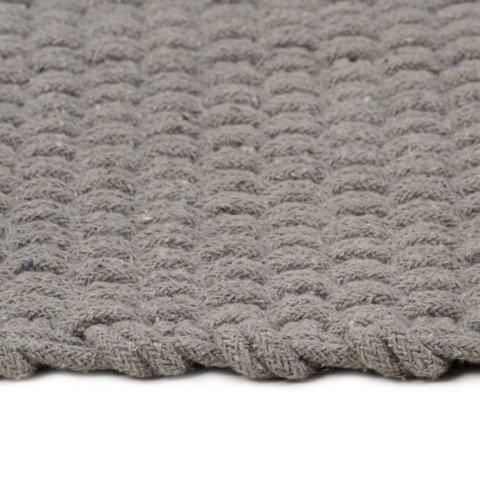 Tapis rectangulaire 180x250 cm coton - Couleur au choix